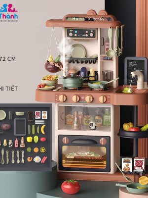 Đồ chơi nhà bếp trẻ em, mô phỏng đồ dùng nhà bếp nấu ăn, trẻ em 2 đến 6 tuổi
